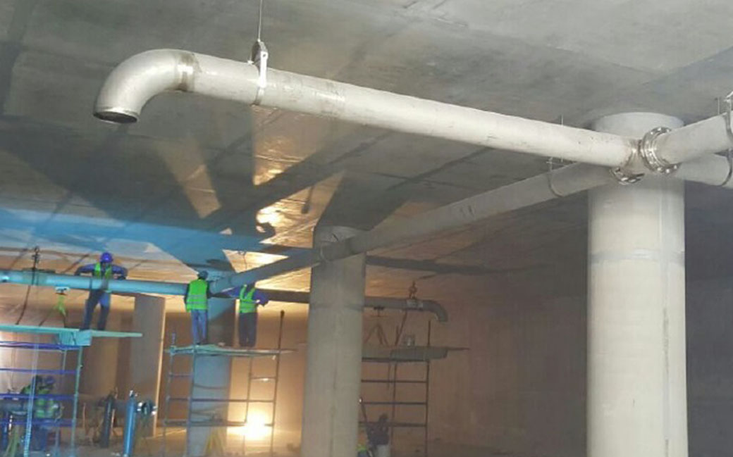 Chilled water piping 